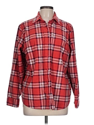Riders by Lee Long Sleeve Button-Down Shirt (view 1)