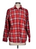 Riders by Lee Plaid Red Long Sleeve Button-Down Shirt Size L - photo 1