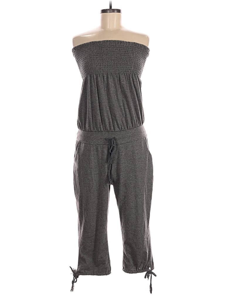 Pre-owned Unbranded Jumpsuit In Gray