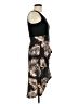Shein Graphic Black Cocktail Dress Size L - photo 4