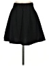 Shein Solid Black Casual Skirt Size 2 - photo 1