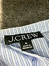 J.Crew Blue Long Sleeve Blouse Size M - photo 7