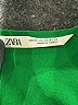 Zara 100% Polyester Green Short Sleeve Top Size XS - photo 4