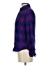 Rails 100% Rayon Plaid Purple Long Sleeve Button-Down Shirt Size XS - photo 5