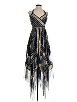 betsy adam black dress macy's Shop Amora Black White Stripe SS Bias Midi Dress main image 1
