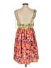 Glamorous 100% Polyester Tropical Orange Casual Dress Size S - photo 2