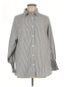 Unbranded Stripes Gray Long Sleeve Blouse Size M - photo 1