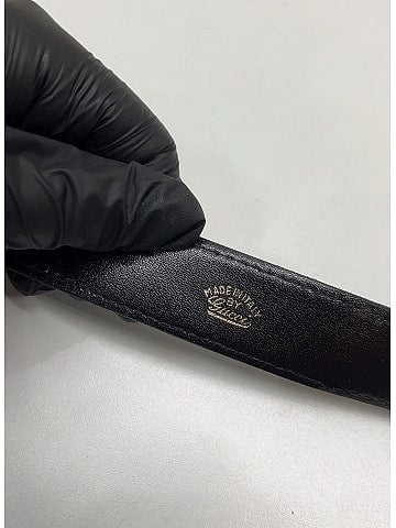 Gucci Vintage Leather Belt (view 2)