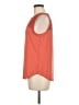 db established 1962 Orange Sleeveless Blouse Size M - photo 5
