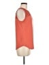 db established 1962 Orange Sleeveless Blouse Size M - photo 4