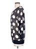 West Kei Polka Dots Gray 3/4 Sleeve Blouse Size S - photo 5