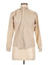 Lands' End Tan Long Sleeve Blouse Size 6 - photo 1