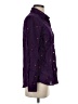 Gap 100% Polyester Polka Dots Purple Long Sleeve Blouse Size XS - photo 4