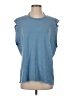 Lanston Blue Sleeveless Top Size S - photo 1