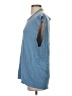 Lanston Blue Sleeveless Top Size S - photo 5