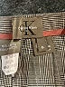 Calvin Klein 100% Wool Plaid Gray Wool Skirt Size 6 - photo 4