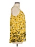 CAbi 100% Polyester Yellow Sleeveless Blouse Size M - photo 4