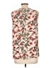 C&E Lifestyle Ivory Sleeveless Blouse Size L - photo 2