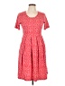 Unbranded Hearts Red Casual Dress Size L - photo 1
