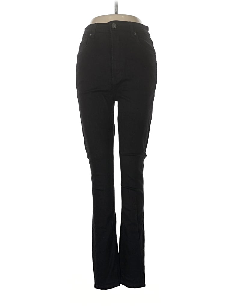 Pre-owned Reformation Jeans Jeggings In Black
