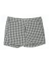 Willi Smith Checkered-gingham Ivory Shorts Size 8 - photo 1