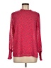 J by Joie 100% Polyester Red Long Sleeve Blouse Size M - photo 1