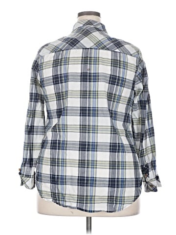 Cato Long Sleeve Button-Down Shirt (view 2)