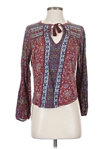 Lucky Brand Long Sleeve Blouse (view 1)