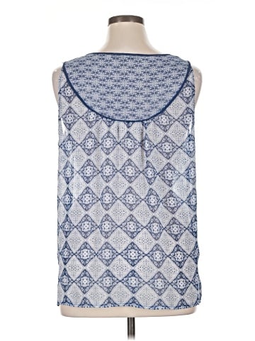 Rose + Olive Sleeveless Blouse (view 2)