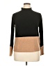 M&S Collection Color Block Brown Long Sleeve Top Size 14 - photo 1