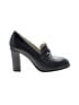 Charles David 100% Leather Black Heels Size 7 1/2 - photo 1
