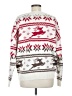 Andree by UNIT Print White Pullover Sweater Size M - photo 2