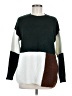 Andree by UNIT Color Block Green Pullover Sweater Size M - photo 1