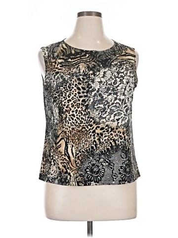 DressBarn Sleeveless T-Shirt (view 1)