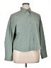 Uniqlo : C 100% Polyester Solid Green 3/4 Sleeve Blouse Size XL - photo 1