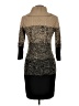Studio One 100% Acrylic Brown Casual Dress Size M - photo 2