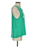 Express One Eleven Green Sleeveless T-Shirt Size XS - photo 4