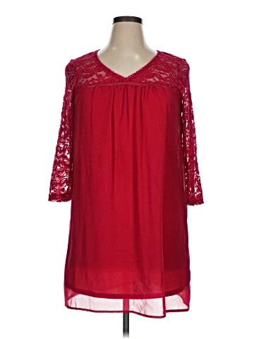 As U Wish 3/4 Sleeve Blouse (view 1)