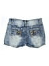 Bacci Stars Blue Denim Shorts Size 15 - photo 2