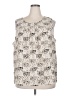 Cj Banks Ivory Sleeveless Blouse Size 2X - photo 1