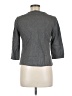 Theory Solid Gray 3/4 Sleeve Top Size M - photo 2