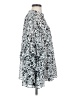 NANETTE Nanette Lepore 100% Polyester Animal Print Silver 3/4 Sleeve Blouse Size 2 - photo 4