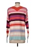 CAbi Stripes Purple Pullover Sweater Size S - photo 2