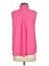 Ann Taylor 100% Polyester Pink Sleeveless Blouse Size M - photo 2