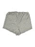 ASOS Design Checkered-gingham Ivory Shorts Size 0 - 2 - photo 2