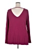 Nine Britton Burgundy Long Sleeve Blouse Size 2X - photo 2