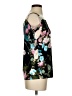 INC International Concepts Black Short Sleeve Blouse Size XS - photo 4