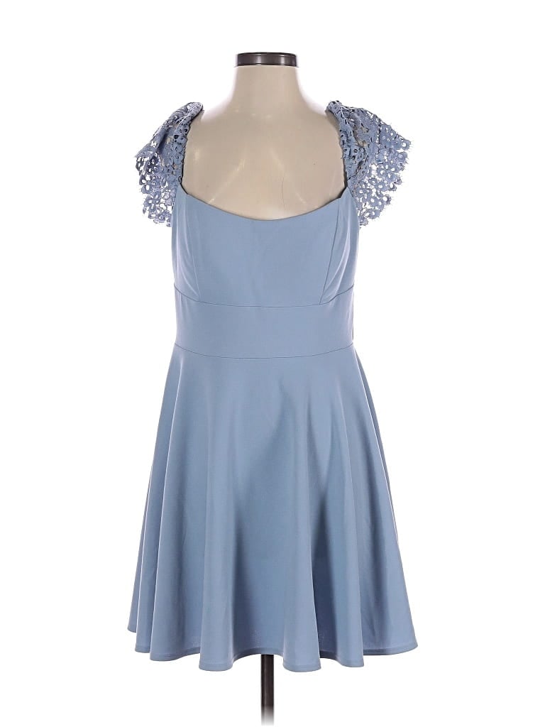Pre-owned City Triangles Cocktail Dress In Blue