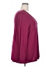 Nine Britton Burgundy Long Sleeve Blouse Size 2X - photo 4