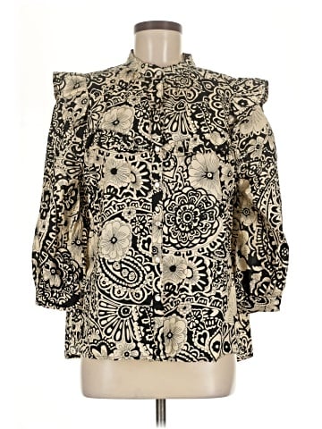 Umgee 3/4 Sleeve Blouse (view 1)